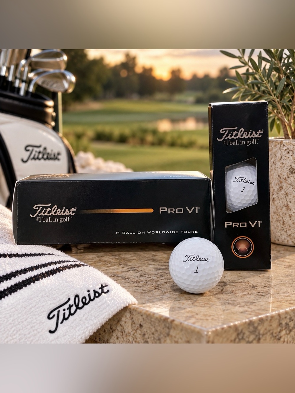 Titleist Pro V1 Golf Balls New in Box White Premium Tour Golf Balls